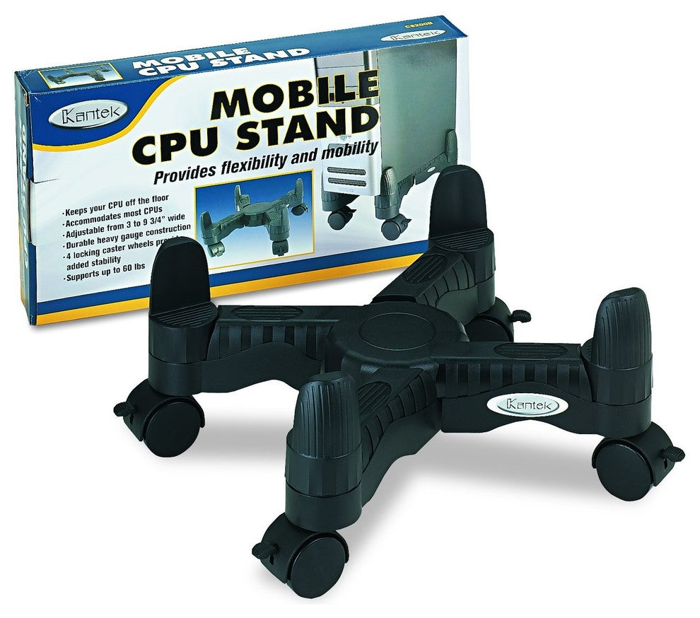 Mobile CPU Stand, Black