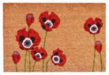 Red Poppies Doormat