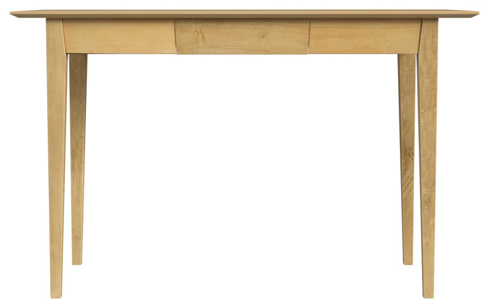 Caelynn 48" Natural Wood Shaker Writing Desk