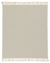 Jaipur Living Cannon Chevron Throw, 50x60, Neutral Gray