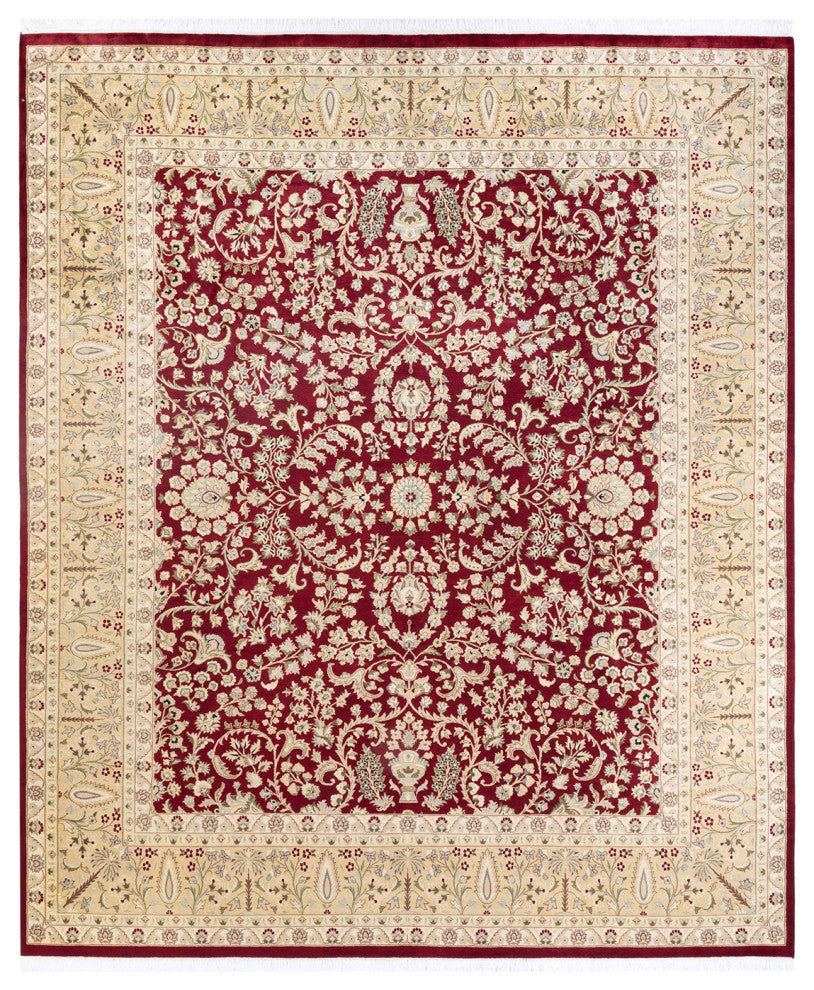 Mogul, One-of-a-Kind Hand-Knotted Area Rug Red, 8' 1" x 9' 8"