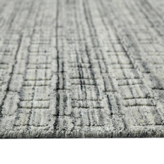 Houston Aliya Area Rug, Light Gray, 7'9" x 9'9", Geometric