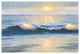 "Blue Waves" Digital Paper Print by Diane Romanello, 38"x26"
