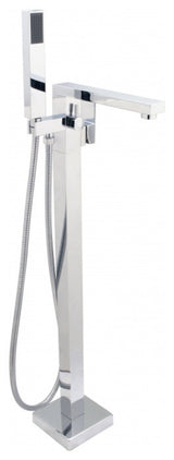Cheviot Products Square Free-Standing Tub Filler, Chrome