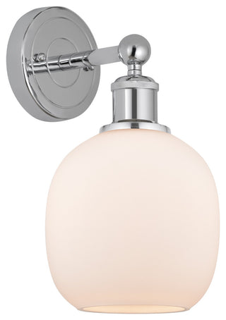 Innovations 616-1W-PC-G101 Belfast 1 Light 6" Sconce, Polished Chrome