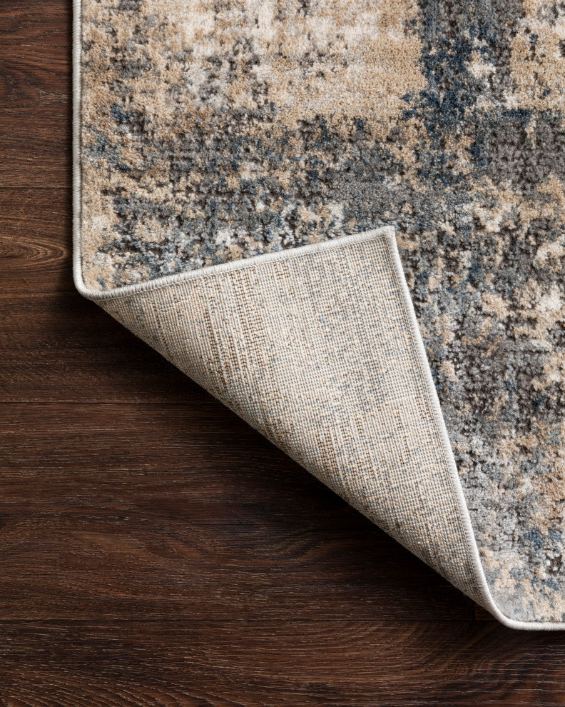 Teagan TEA-08 Area Rug, Ivory/Mist, 9'9"x13'6"