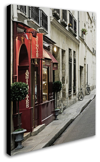 'Parisian Antiques' Canvas Art by Preston