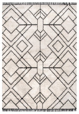 Nuloom Carlina Modern Soft Shag Fringe Area Rug, Beige 2'8"x8'