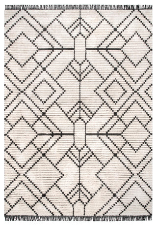 Nuloom Carlina Modern Soft Shag Fringe Area Rug, Beige 2'8"x8'