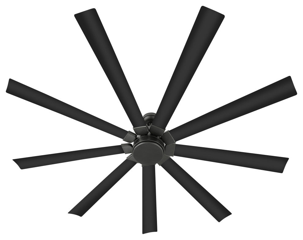 Hinkley Turbine 80" Led Smart Fan, Matte Black