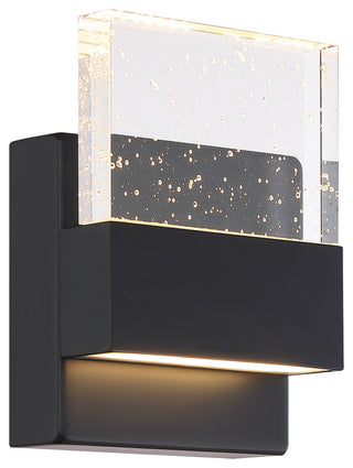 Ellusion LED Wall Sconce, Matte Black