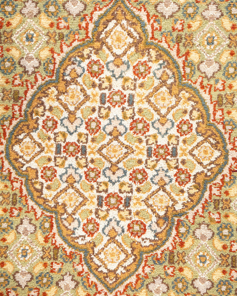 Mogul, One-of-a-Kind Hand-Knotted Area Rug Blue, 9'2"x12'4"