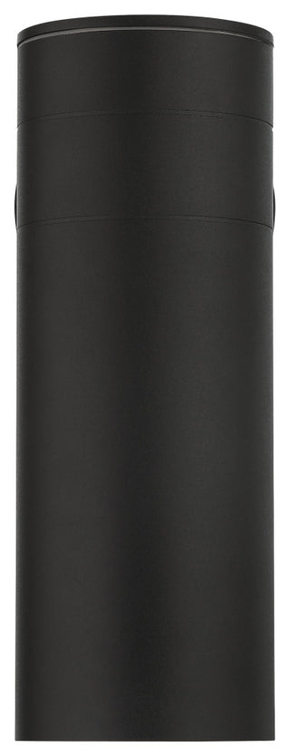 Access Lighting 20148LEDDMGLP Matira 12" Tall LED Wall Sconce - Black