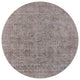 Ahgly Company Indoor Round Mid-Century Modern Area Rugs, 3' Round