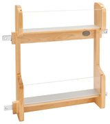 Wood Vanity Cabinet Door Storage Rack, 14.24"