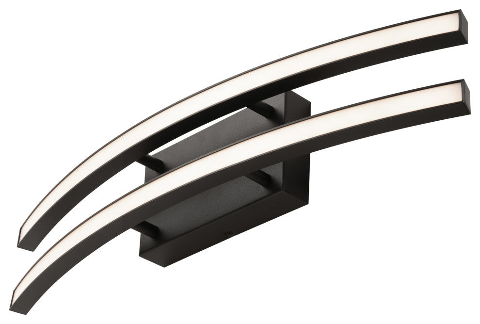 Harper 25'' LED Vanity, Black