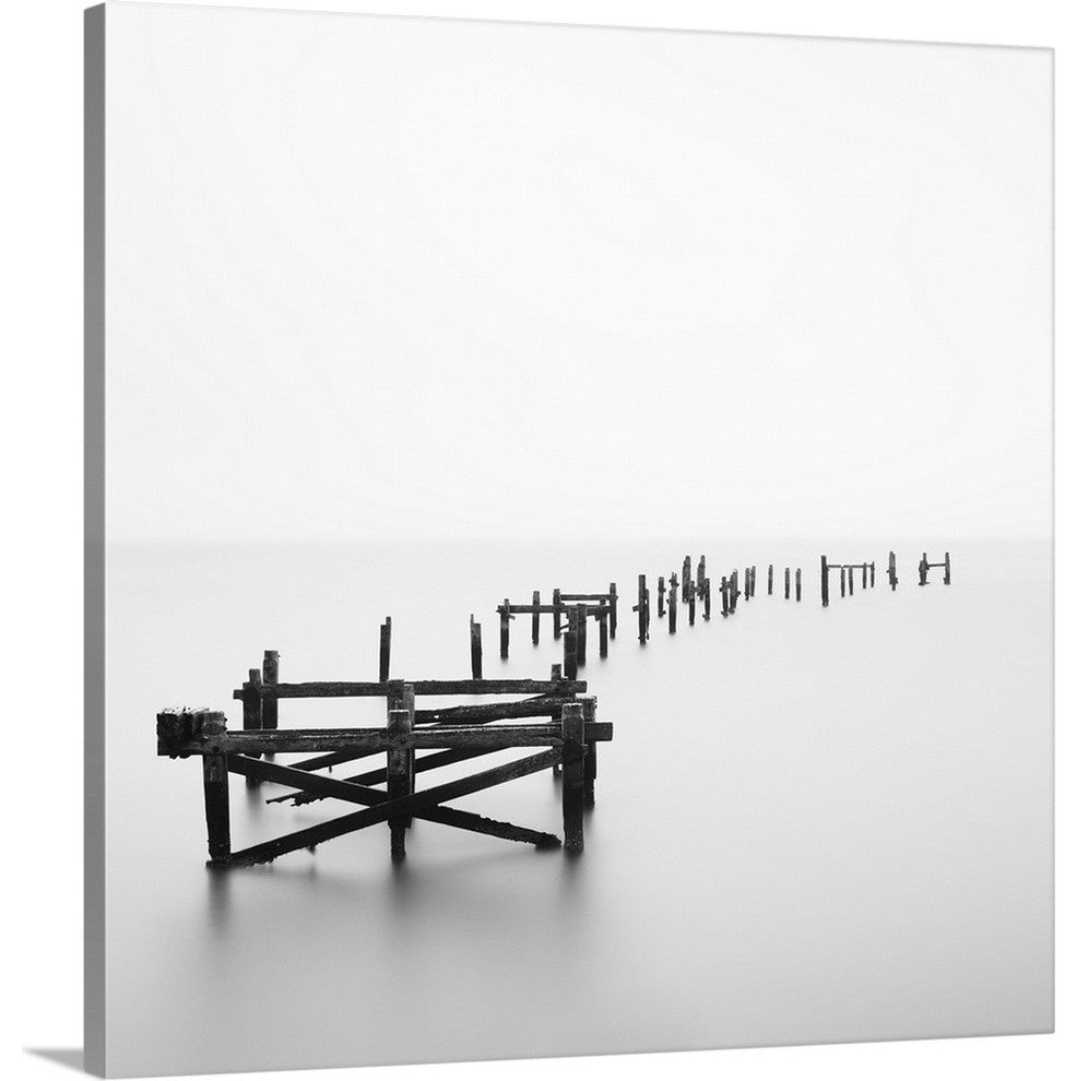 "Decrescendo" Wrapped Canvas Art Print, 24"x24"x1.5"