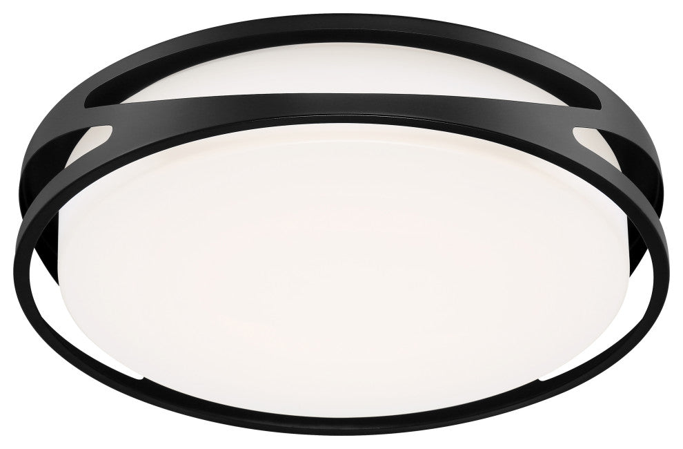 Access Lucia 1-Light LED Flush Mount Black