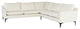 Anders Coconut Fabric Sectional Sofa, HGSC811