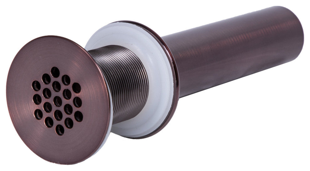 Eden Bath EB_D003RB 1.5 Inch Grid Drain No Overflow - Oil Rubbed Bronze Finish