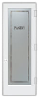 Pantry Door - Classic - Primed - 30" x 96" - Knob on Left - Push Open