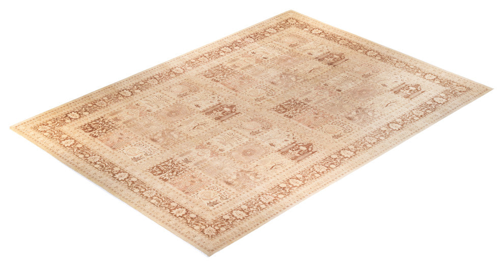 Mogul, One-of-a-Kind Hand-Knotted Area Rug Ivory, 12' 3" x 17' 7"