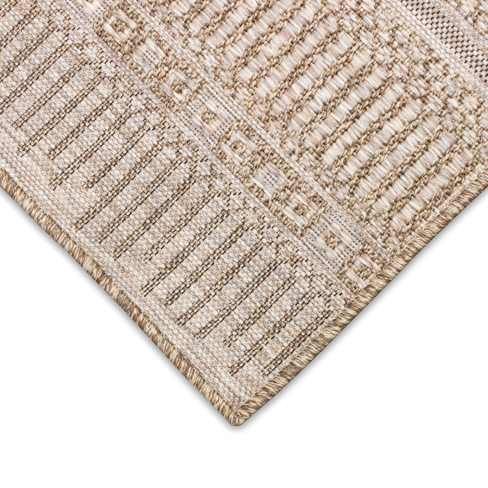 Orly Stripe Indoor/Outdoor Rug Natural 3'3"x4'11"