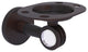 Clearview Tumbler and Toothbrush Holder with Dotted Accents, Venetian Bronze