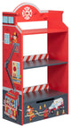 Kids Little Fire Fighters Bookshelf Bookcase