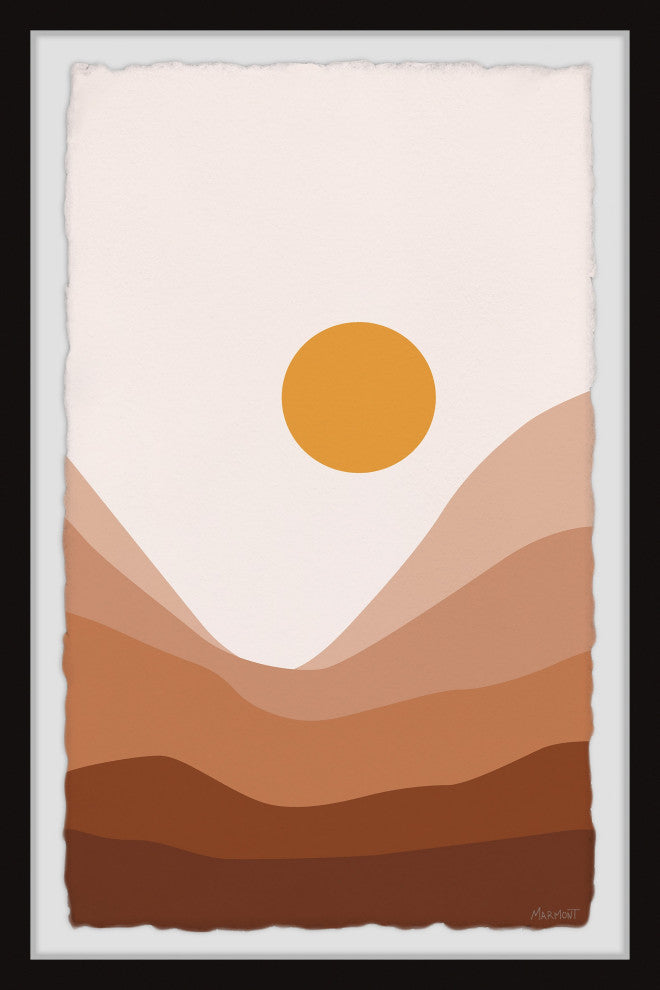 "Valley of the Sun" Framed Painting Print, 16x24