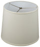 Fenchel Shades 12"x14"x12" Spider Attachment Empire Lamp Shade, Linen Cream