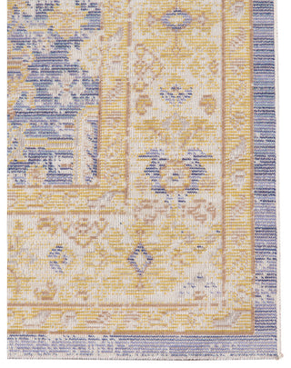 Ceniscia Tatum Vintage Polyester Area Rug, Lavender, 5'3"x7'3"