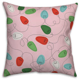 Bright Lights 18"x18" Throw Pillow