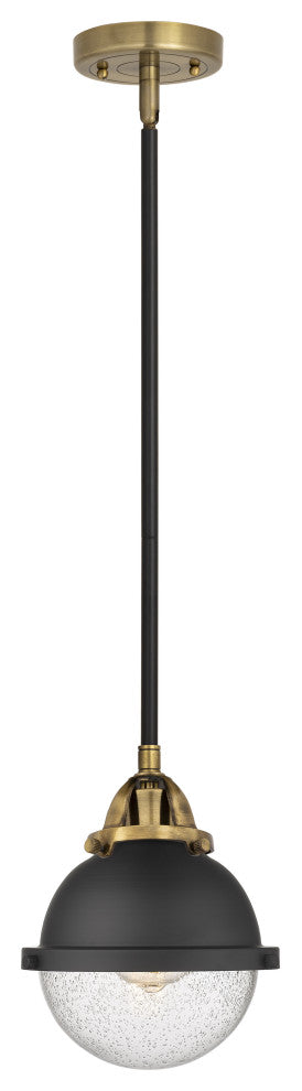 INNOVATIONS 288-1S-BAB-HFS-64-BK-LED 1-Light Mini Pendant Matte Black