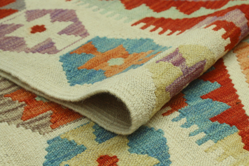 Sangat Kilim Ayobami Rust Rug