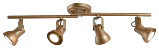 Modern Ceiling Light 4-Light 29" Cluster Bell Champagne Gold Track Lighting Kits