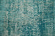 Green Over-dyed Patchwork Turkish Area Rug Hand-tufted Wool Carpet 7x10