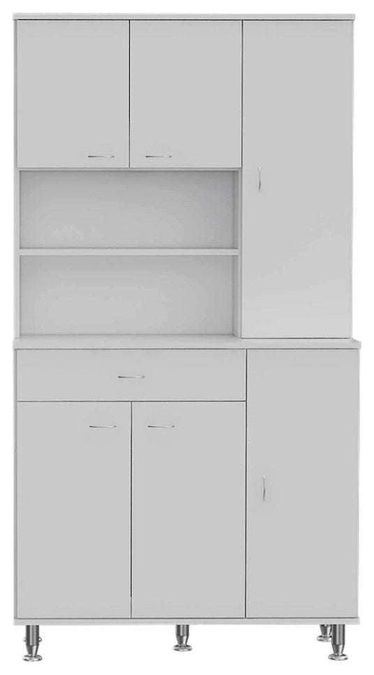 Kitchen Pantry Piacenza, Kitchen, White