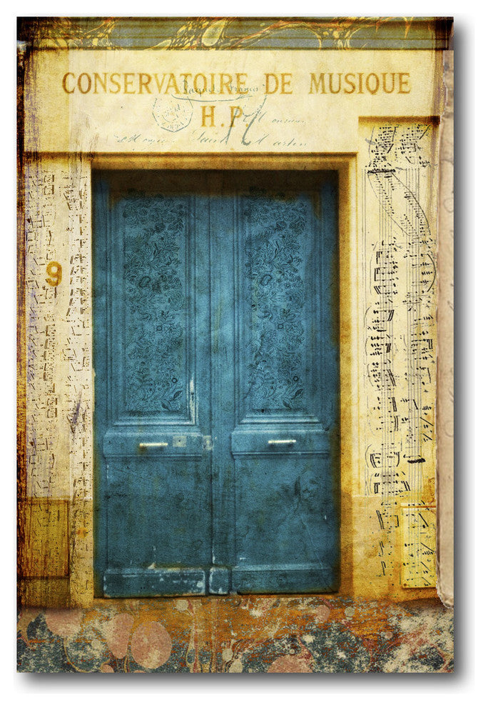 "Postcards of Paris XI" Gallery-Wrapped Canvas Wall Art, 24"x36"