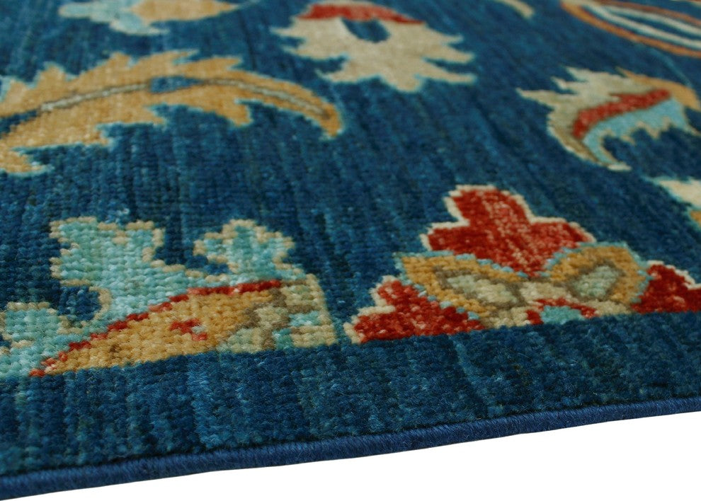 Aria Fine Chobi Pierce Blue Rug