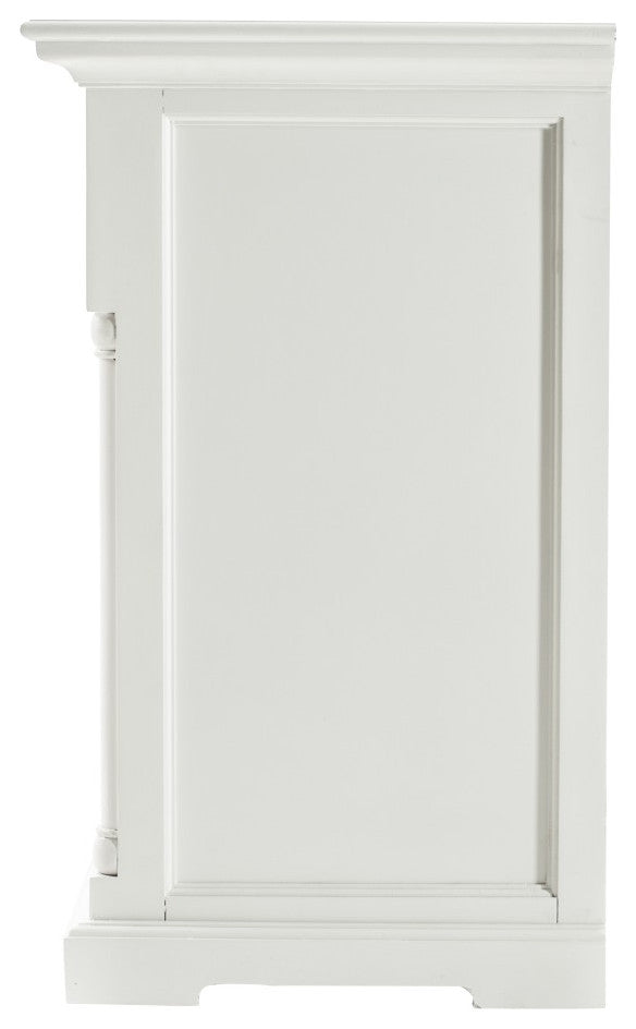 Modern Farm White Three Door Buffet Server