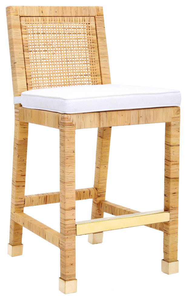 Amara Rattan Counter Stool