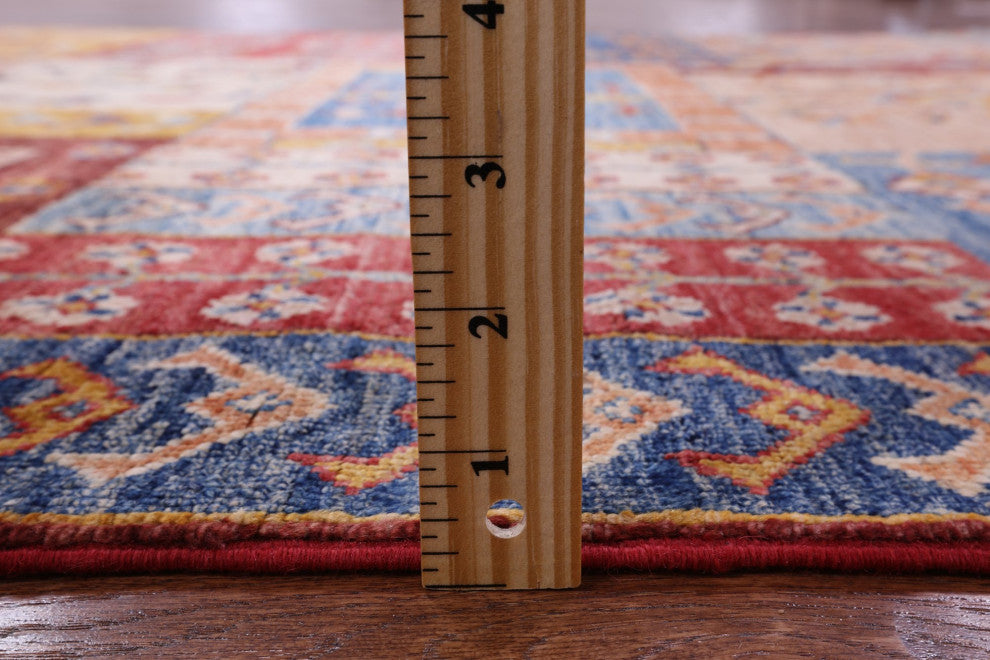 Super Kazak Hand Knotted Wool Rug 5' 0" X 6' 11" Q11099