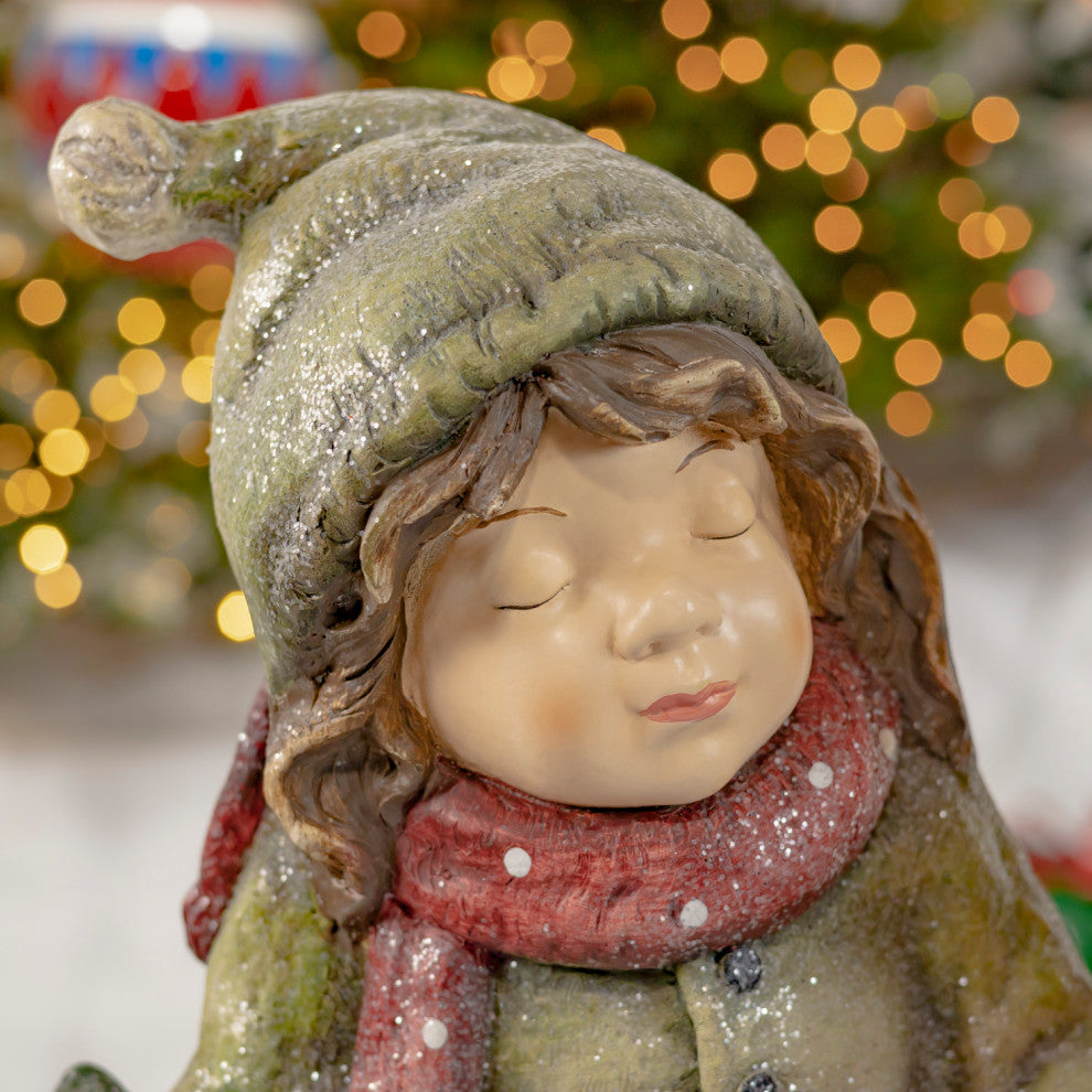 First Kiss Standing Christmas Tushkas With Gifts, Set of 2