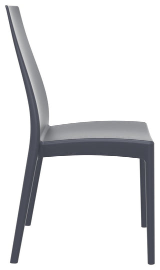 Compamia Miranda Dining Chairs, Set of 2, Dark Gray