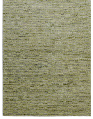 Rufina Handmade Wool Blend Area Rug, Green, 3'x5'