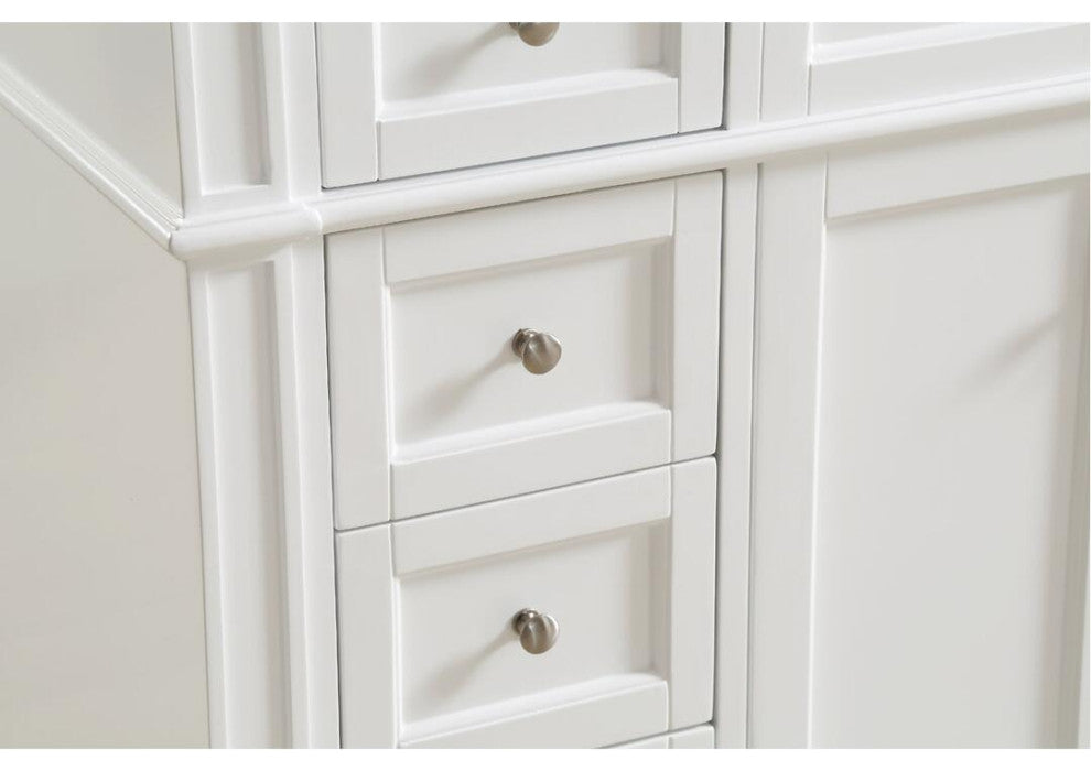 48" Single Bathroom Vanity Set, White