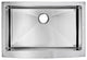 Corner Radius Single Bowl Stainless Steel Hand Made Apron Front Kitchen Sink