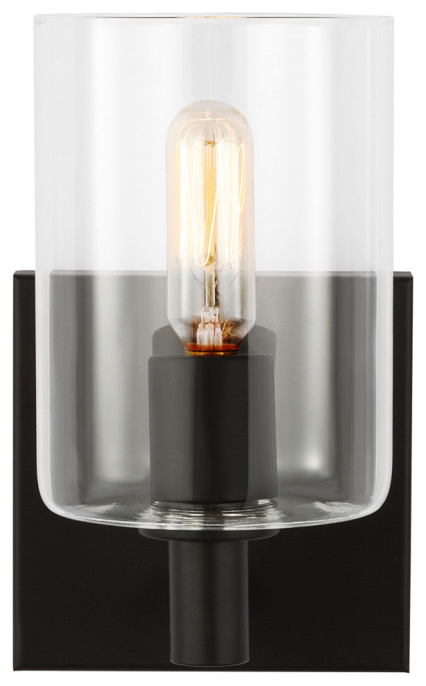 Fullton 1-Light Bath Vanity, Midnight Black