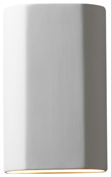 Ambiance Cylinder, Open Top/Bottom Wall Sconce, Bisque, Dedicated LED